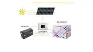 Freezer With Battery and Solar Panel Combo
