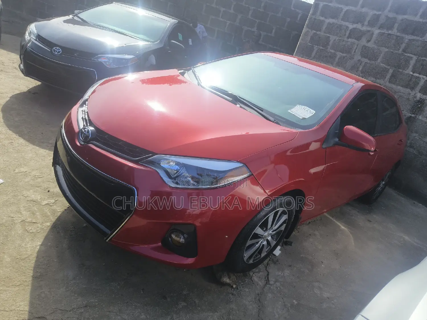Toyota Corolla LE 4dr Sedan (1.8L 4cyl CVT) 2015 Red