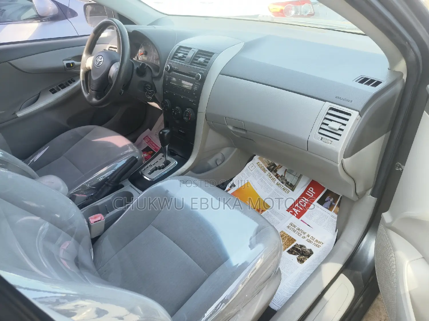 Toyota Corolla 2010 Gray