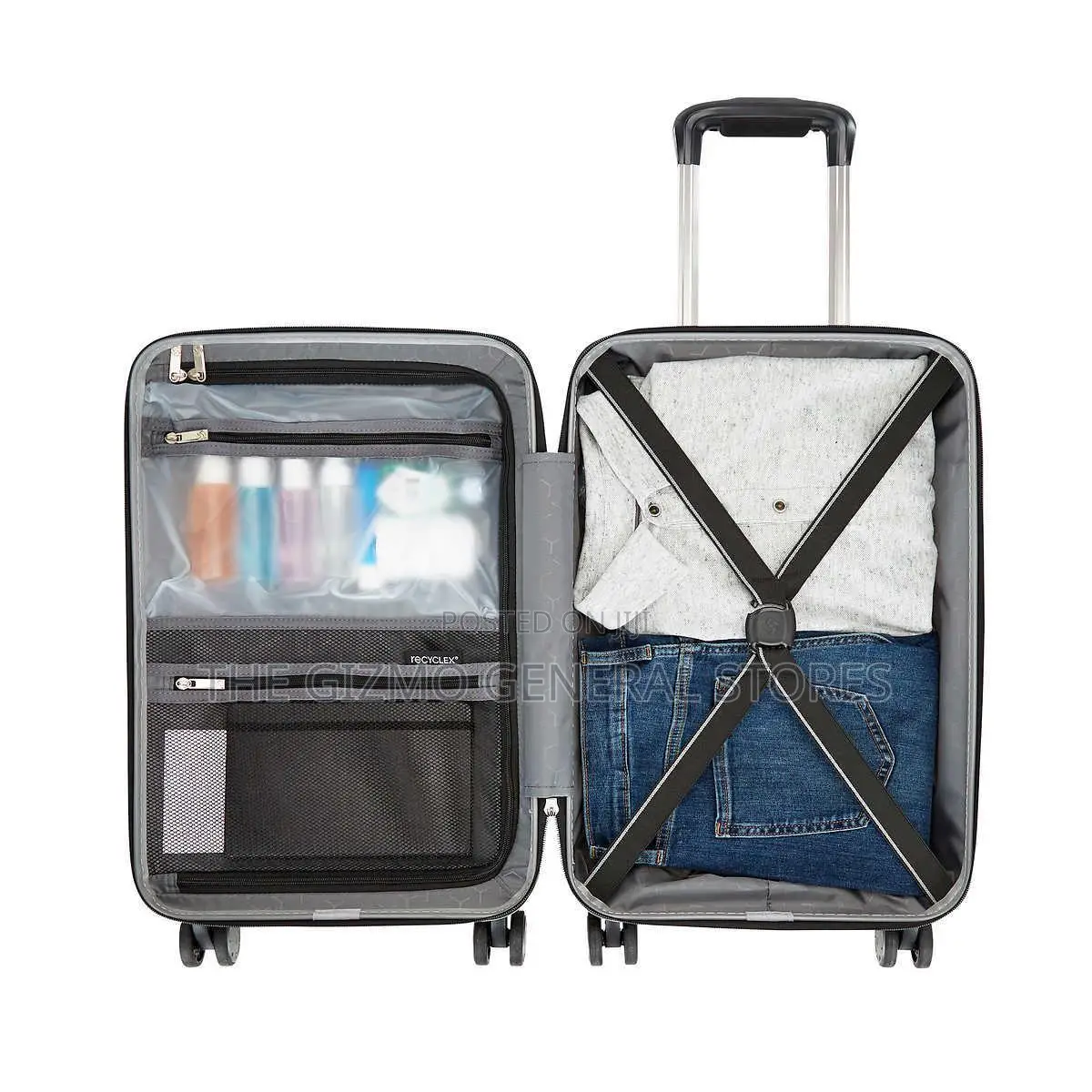 Samsonite Amplitude 2-Piece Hardside Set Silver
