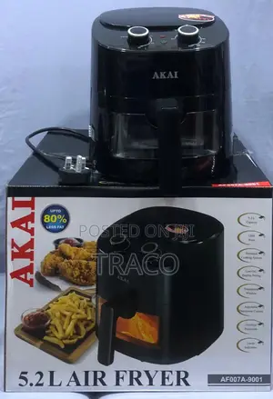 AKAI 5.2litres Electric Air Fryer-1500w