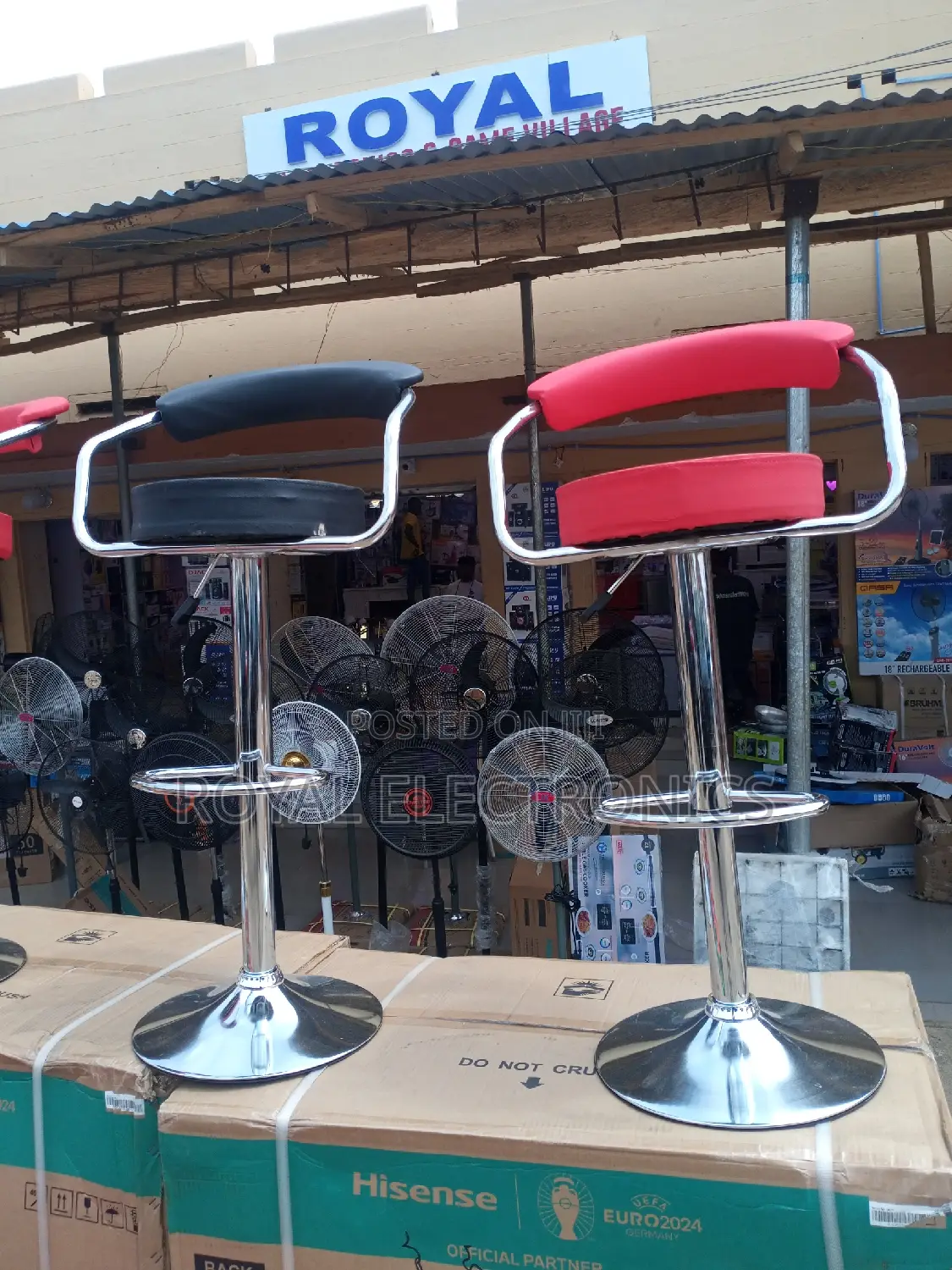 Comfortable Chrome Bar Stool With Backrest