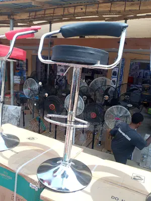 Authentic Quality Comfortable Chrome Bar Stool With Backrest
