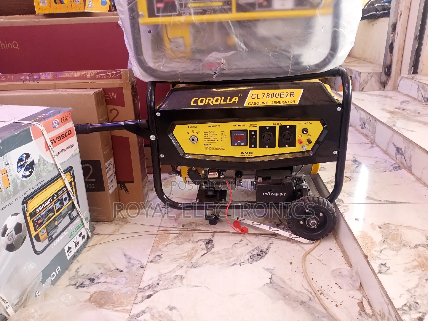 Authentic Corolla(Cl7800e2r)100% Coper Key Starter Generator