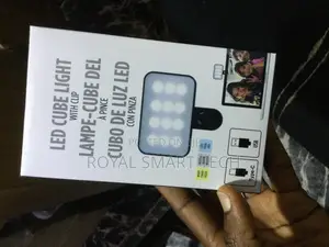 Cube Light With Clip
