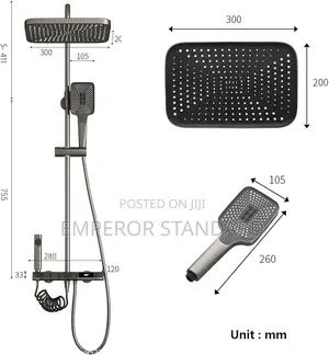 Grey Standing Shower (Turkey)
