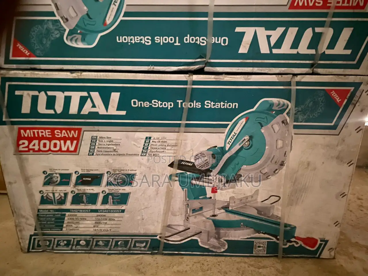 Total Industrial Mitre Saw 2400w