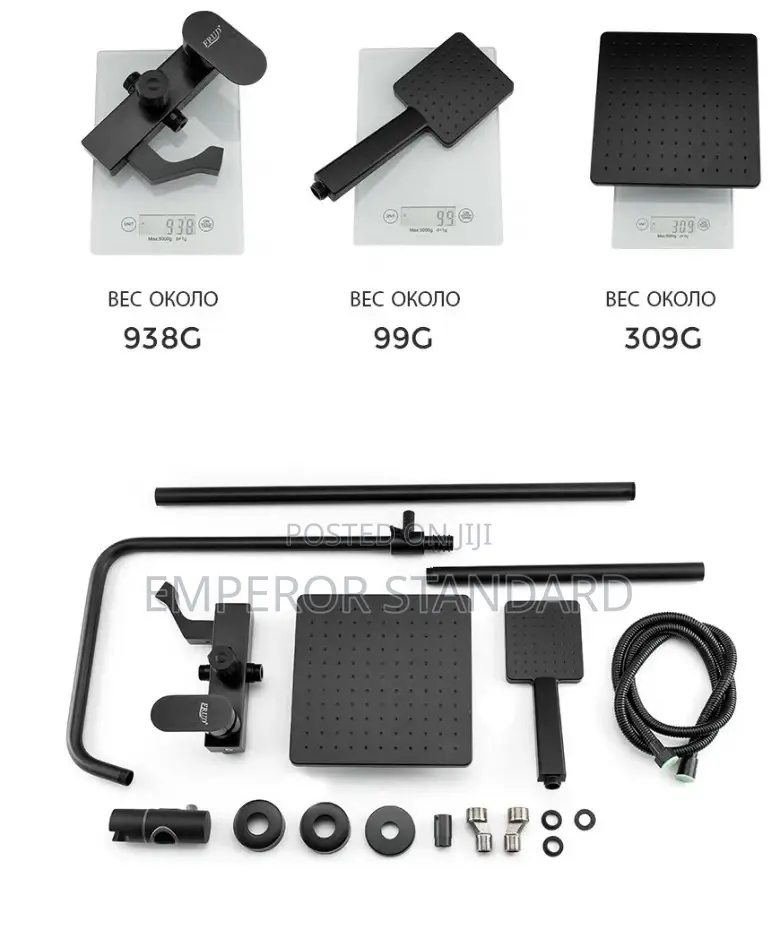 Mmaat Digital Standing Shower.