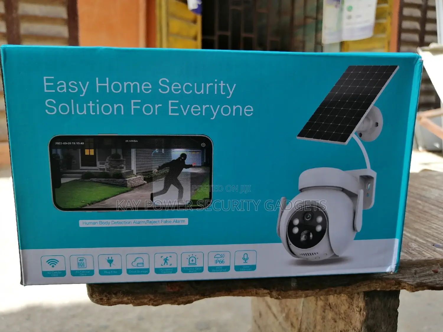 Wifi PTZ Solar Camera
