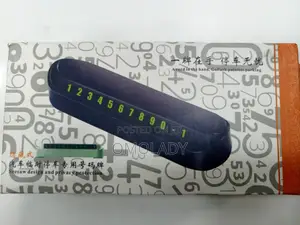 Car Temporary Parking Card