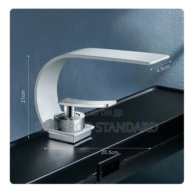 Curve Stainless Basin Mixer Tap