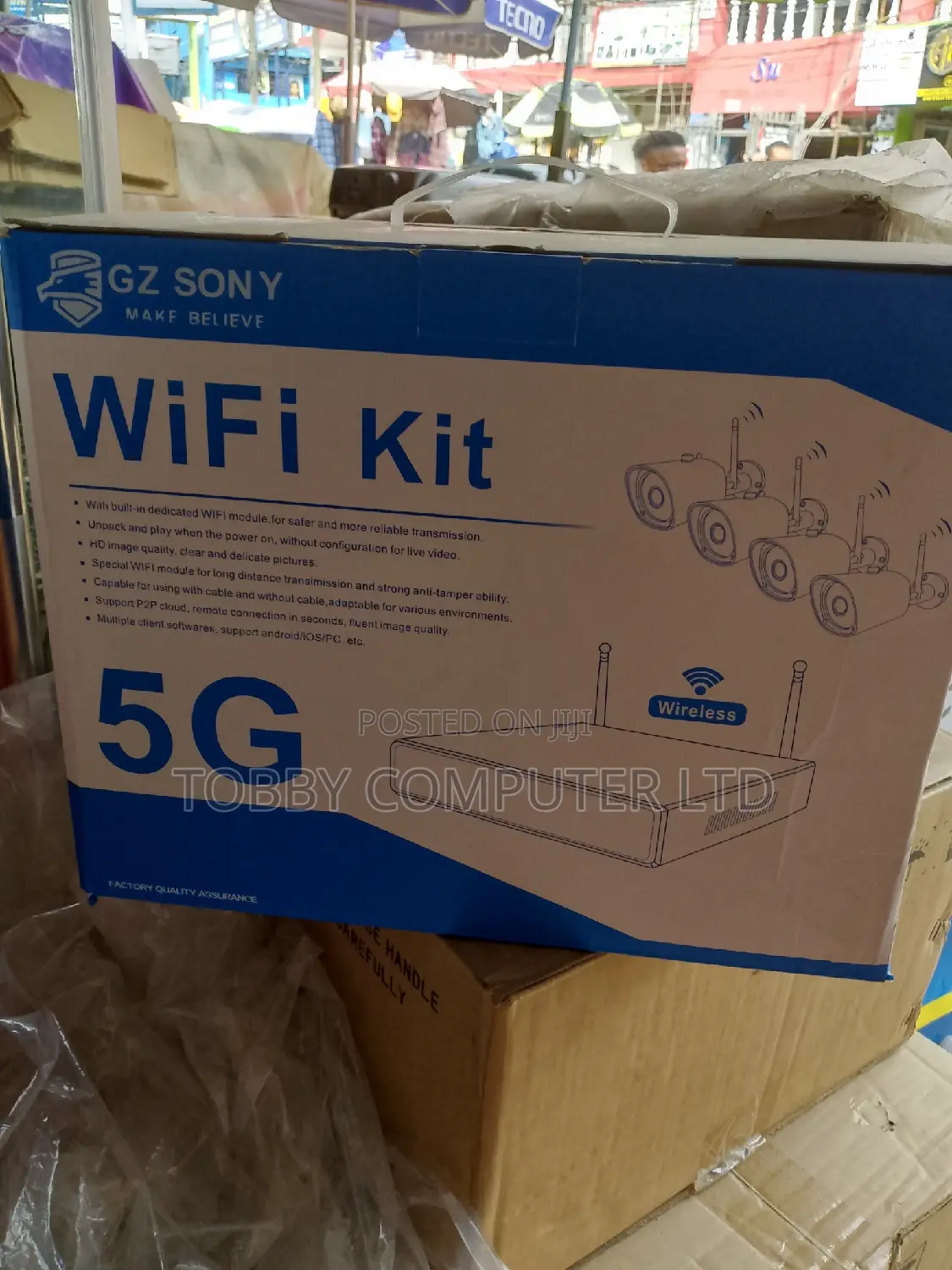 5G 8channel CCTV NVR Wifi Kit