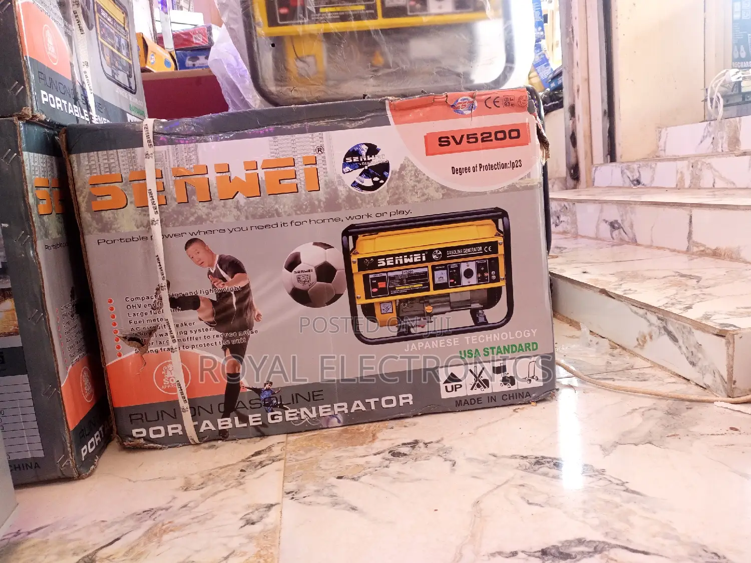 Multipurpose Senwei 2.2KVA Manual Start Generator-Sv5200
