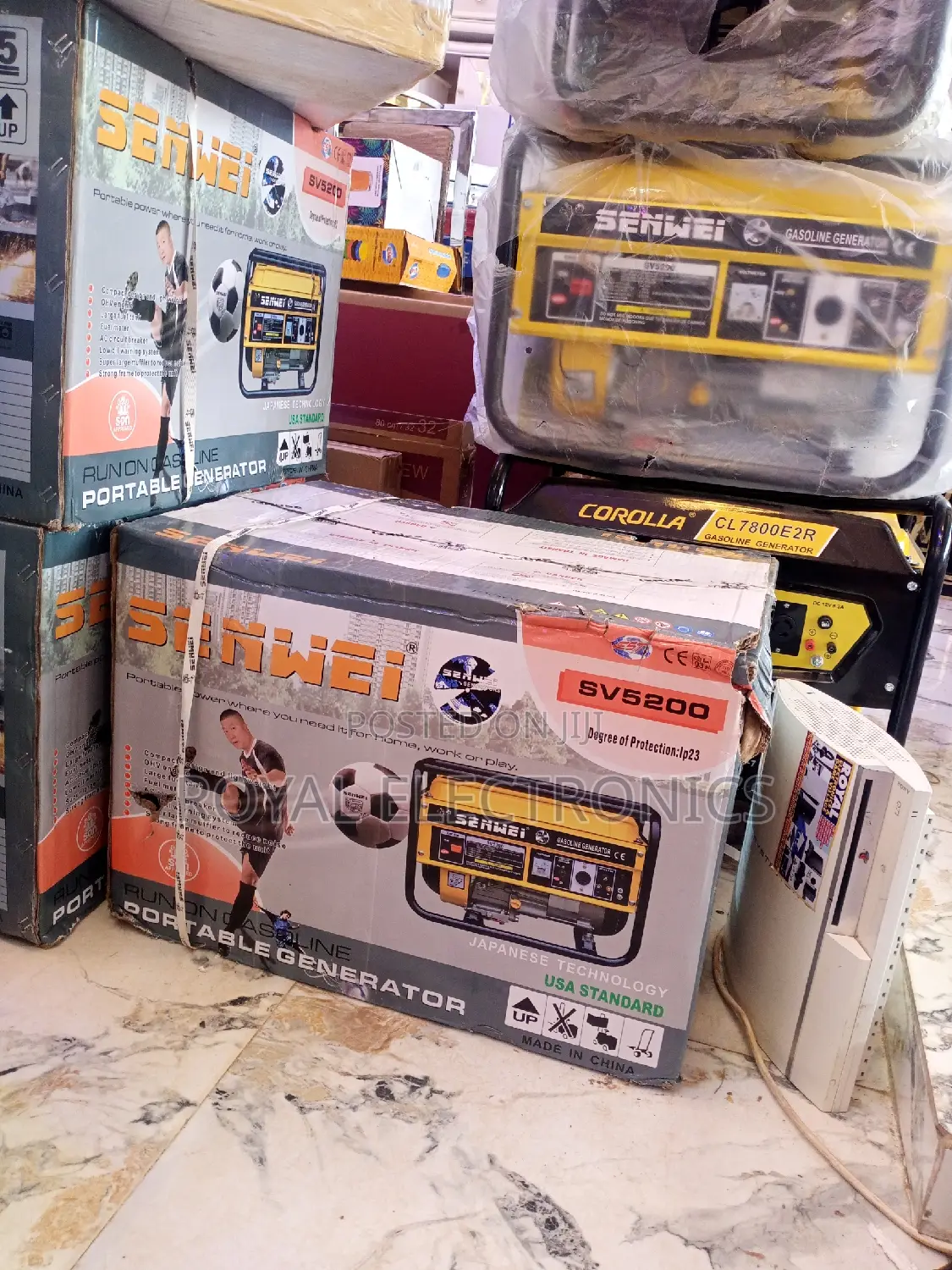 Authentic Senwei 2.2KVA Manual Start Generator-Sv5200