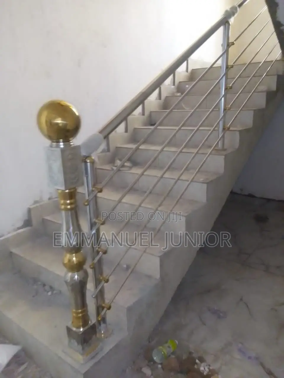 Stainless Handrails for Step Case