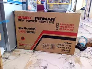 Authentic Sumec Firman 3kva Key Start Generator - SPG3000E2