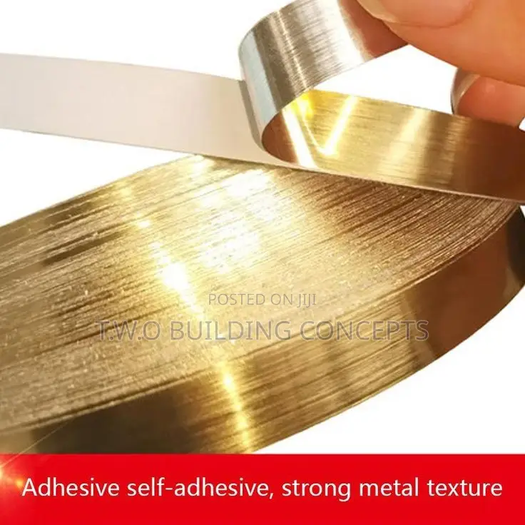 Metallic Gold and Silver Tape