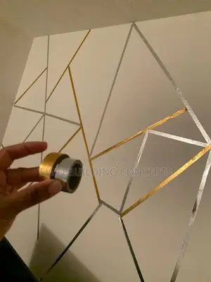 Metallic Gold and Silver Tape