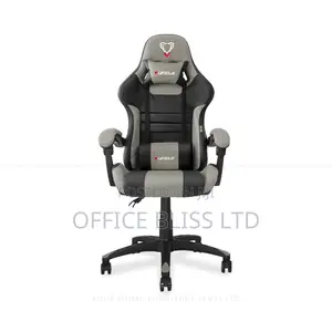 Furgle Racing Game Chair (Black Gray)