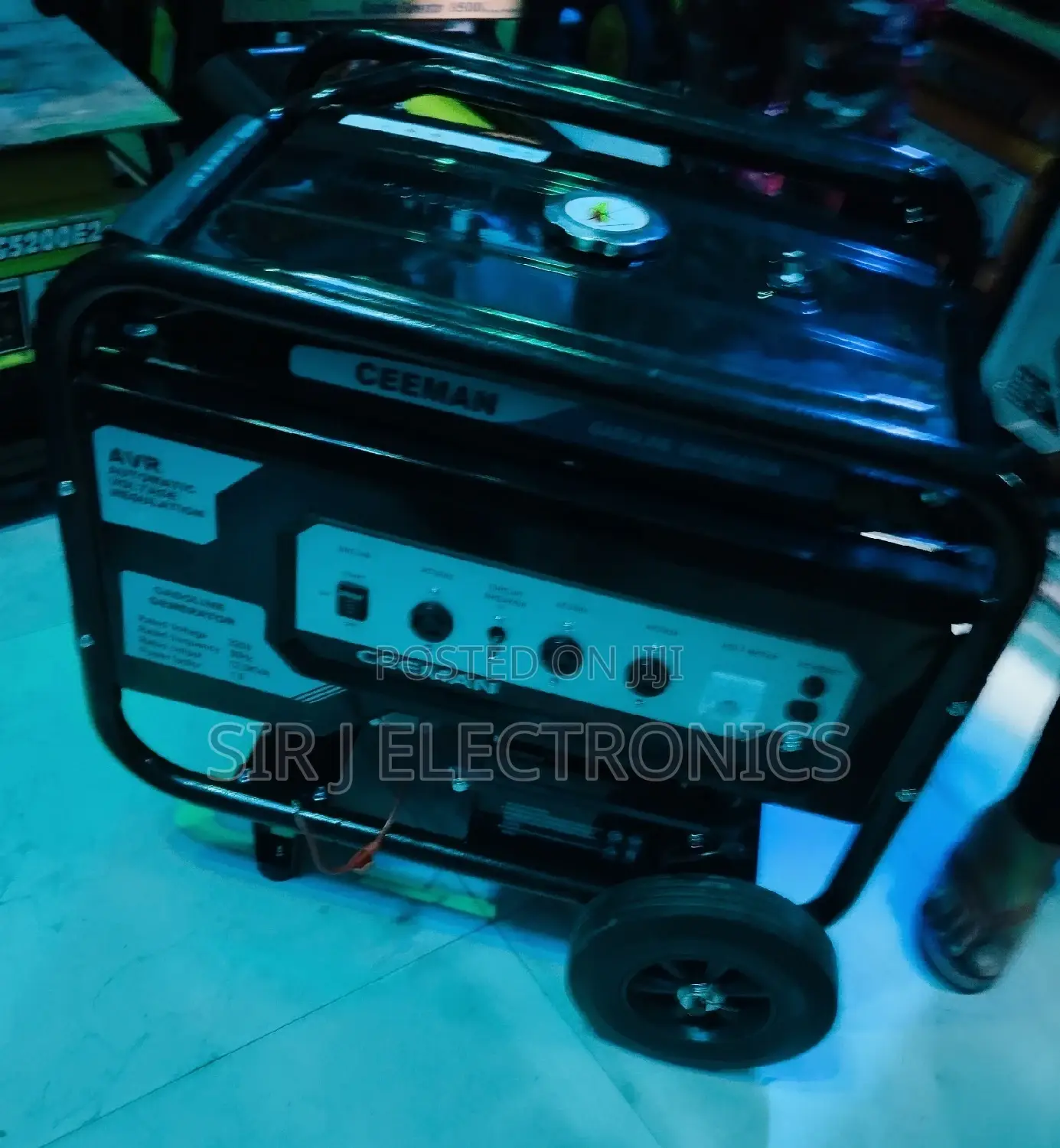 12kva Ceeman Keystart Petrol Generator + 100% Copper Coil