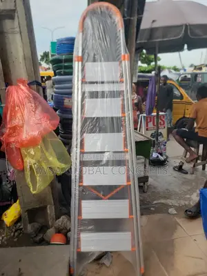 6 Steps Aluminum House and Store Ladder