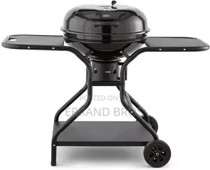 Towner, Black Orb Grill Pro With Side Tables