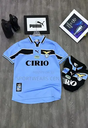 Original Lazio 1998-1999 Lazio Home Retro Vintage JERSEY