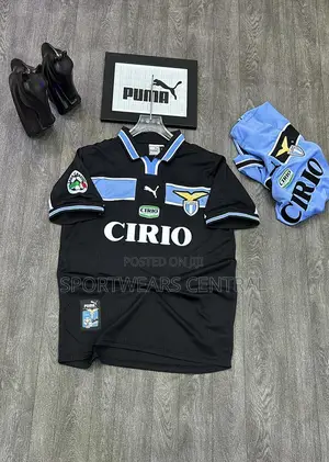 Original Lazio 1998-1999 Lazio Away Vintage Football Shirt