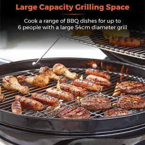 Towner, Black Orb Grill Pro With Side Tables