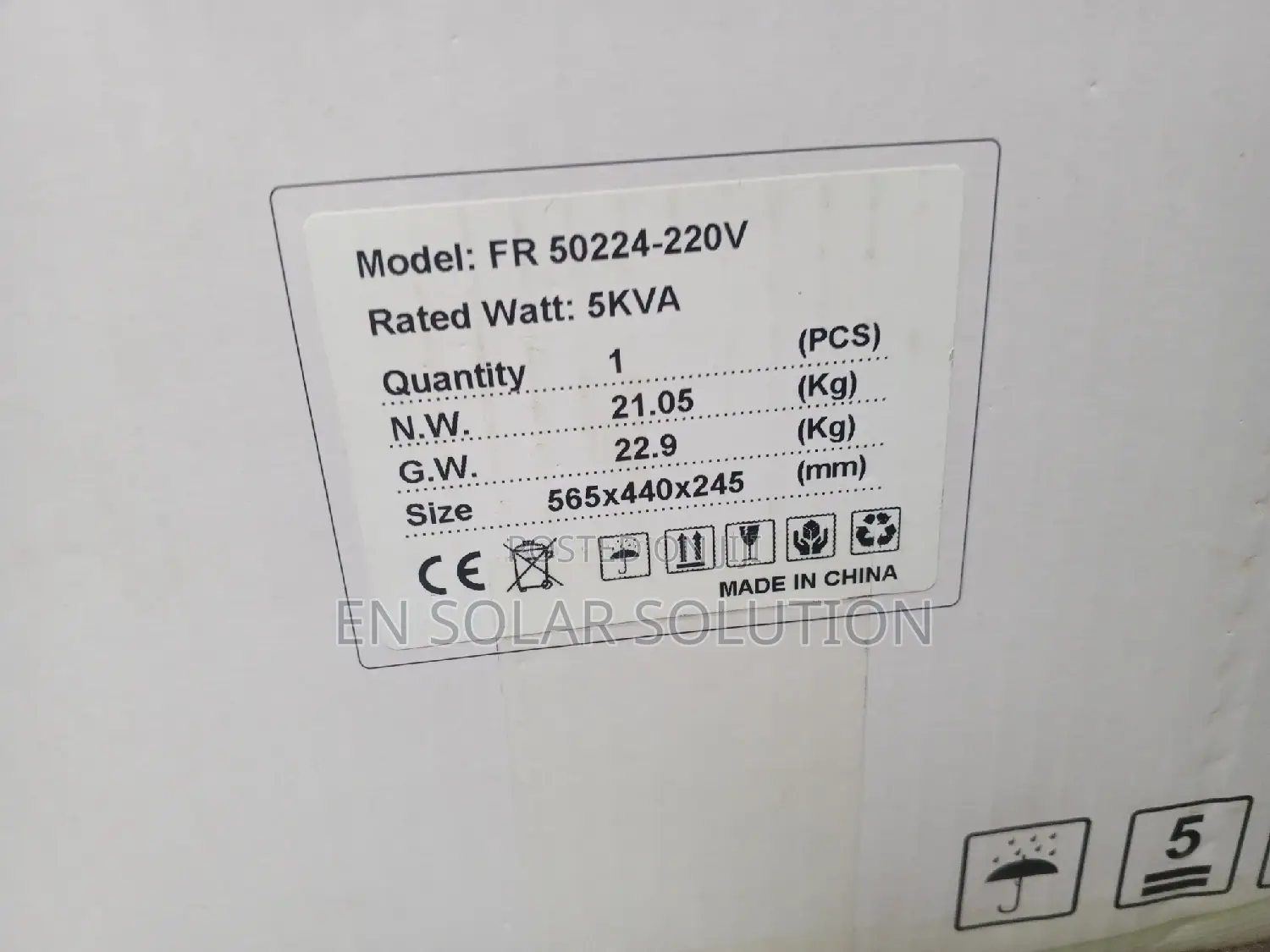 5kva/24v Solar Power Inverter Available Now