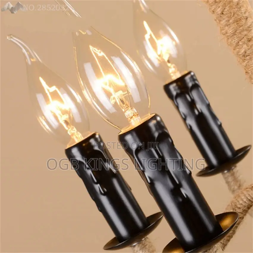 Handmade Bamboo Chandelier Light