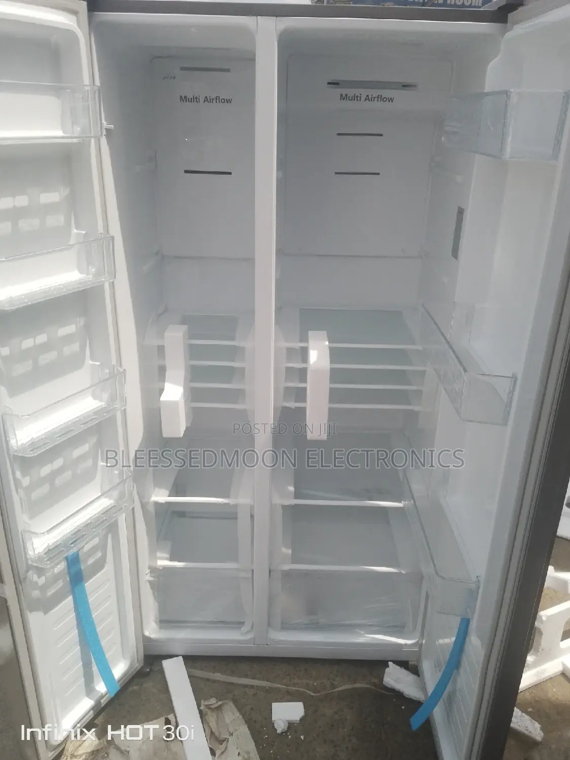 Hisense Side by Side Fridge 2 Years Warranty