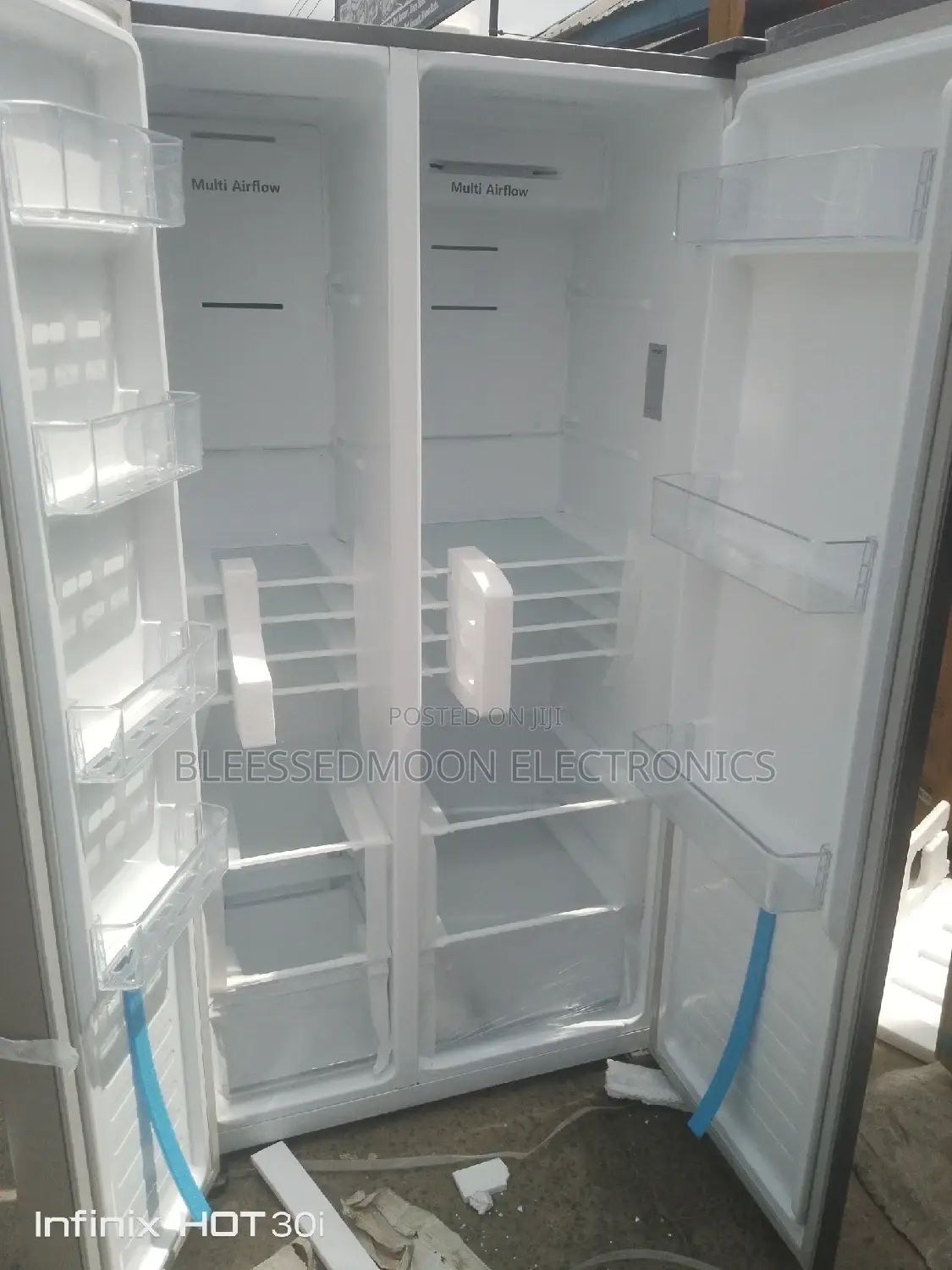 Hisense Side by Side Fridge 2 Years Warranty