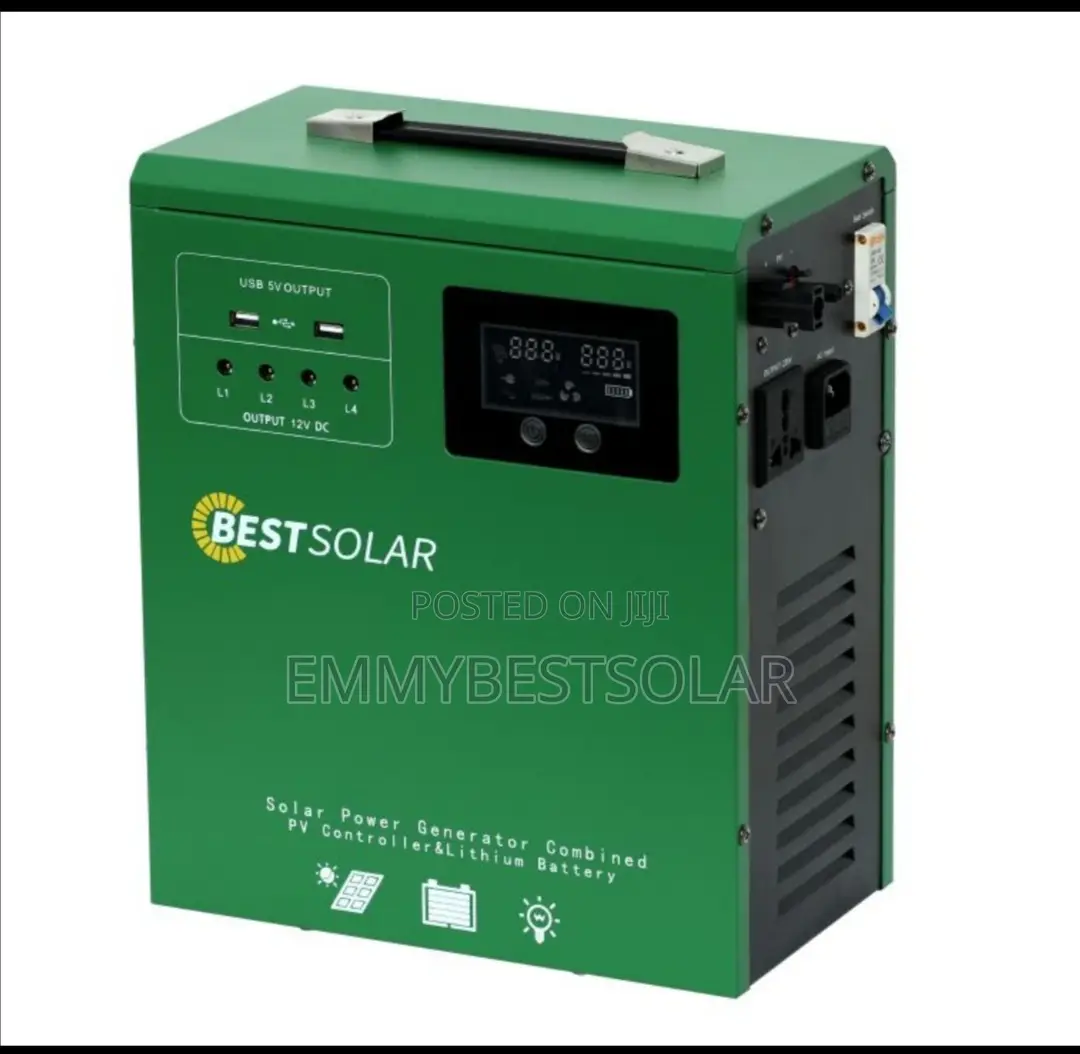 600w Best Solar Power Generator