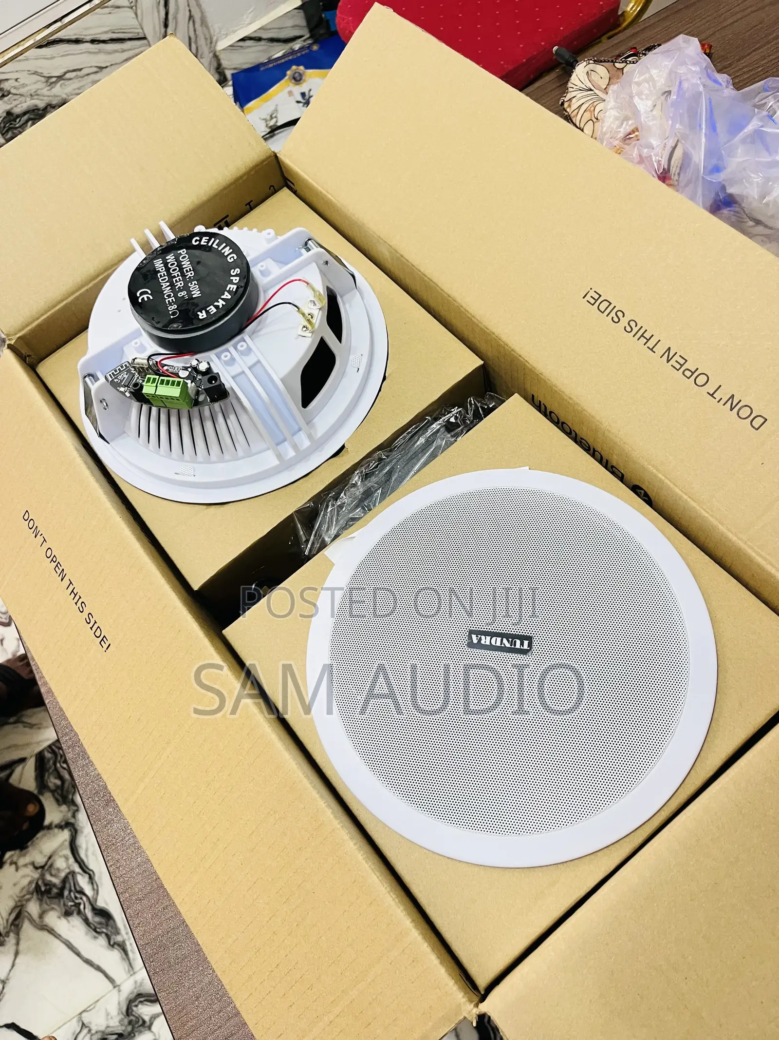 2 in 1 Bluetooth Ceiling Speaker 50watts