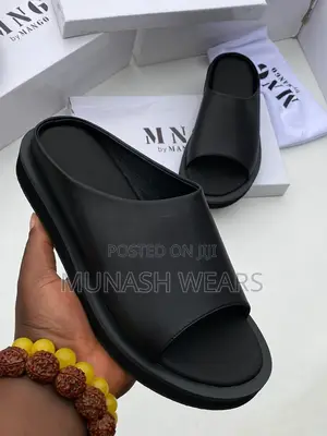 Mango Leather Slipers