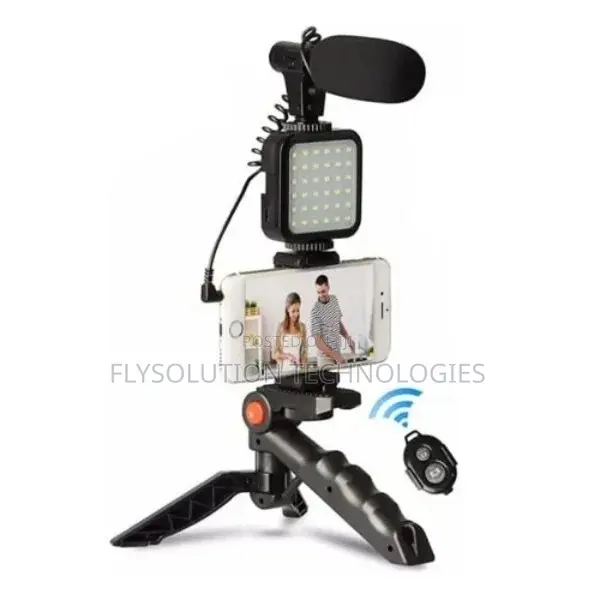 Video Making Led Ring Selfie Light Kit - AY-49G