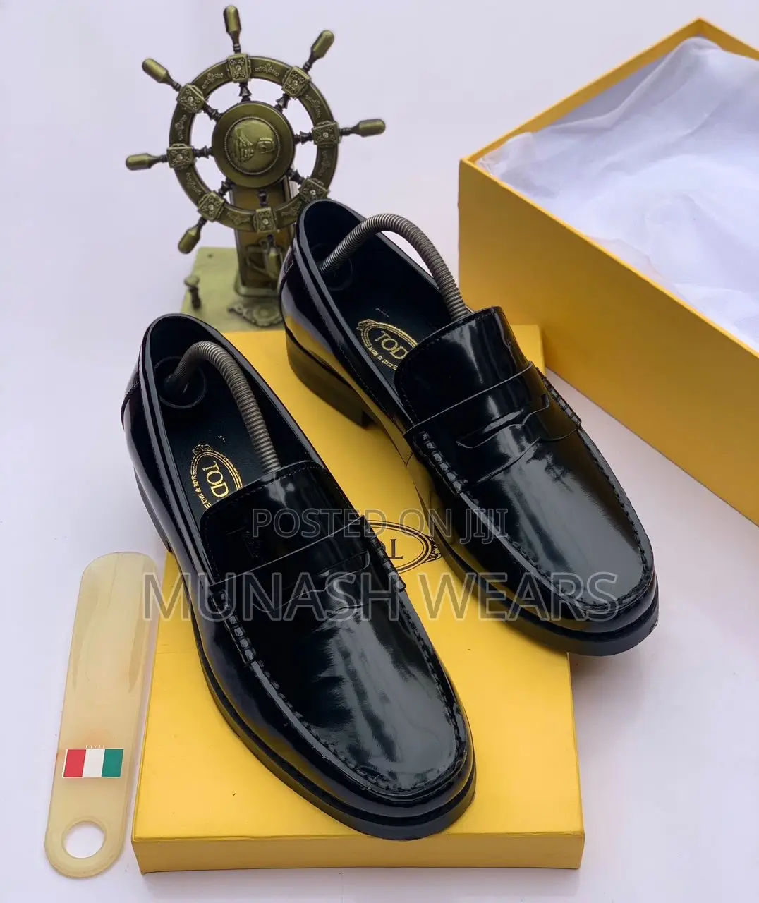 Men Leather Loafers Shoe
