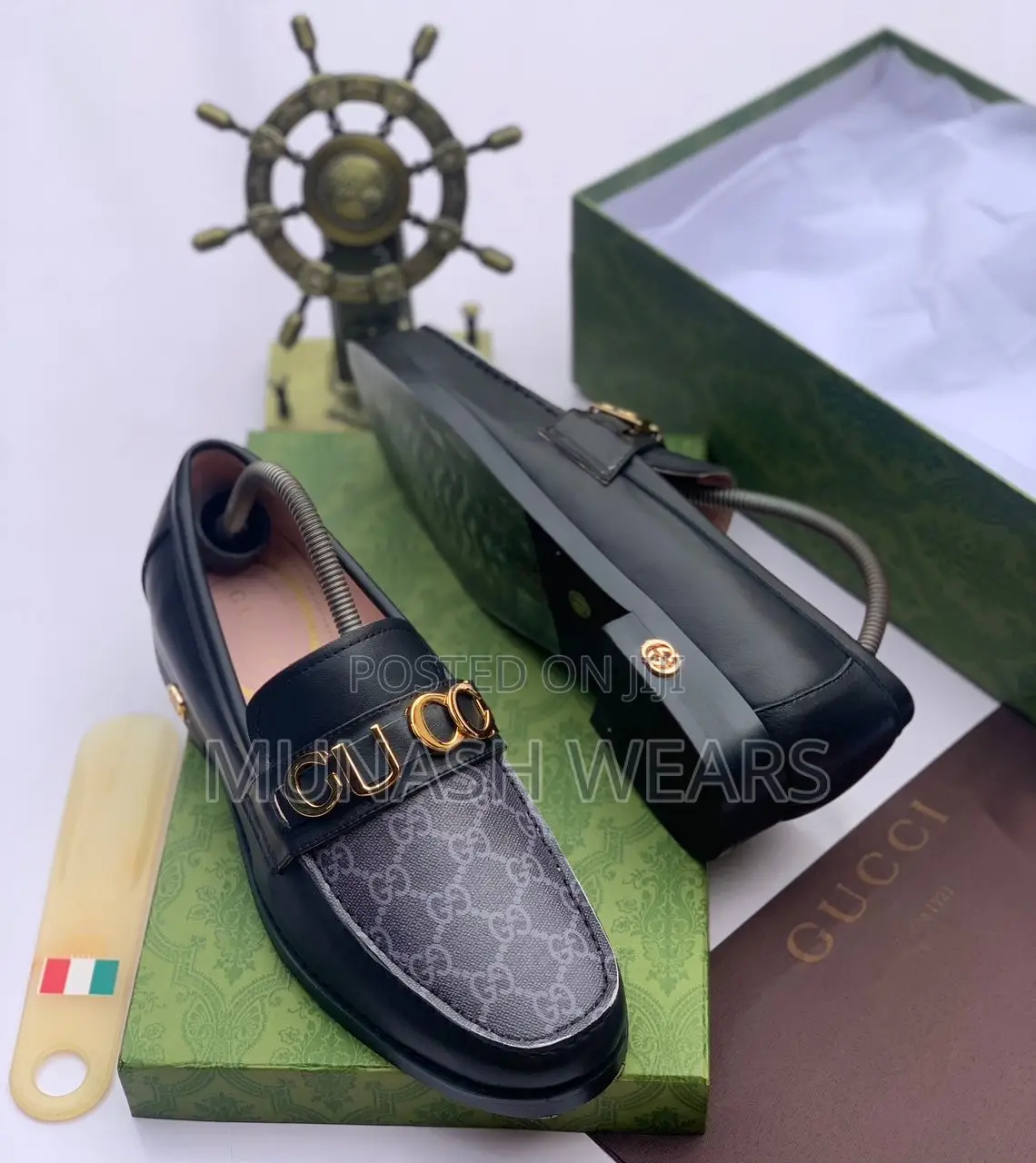 Men Leather Loafers Shoe