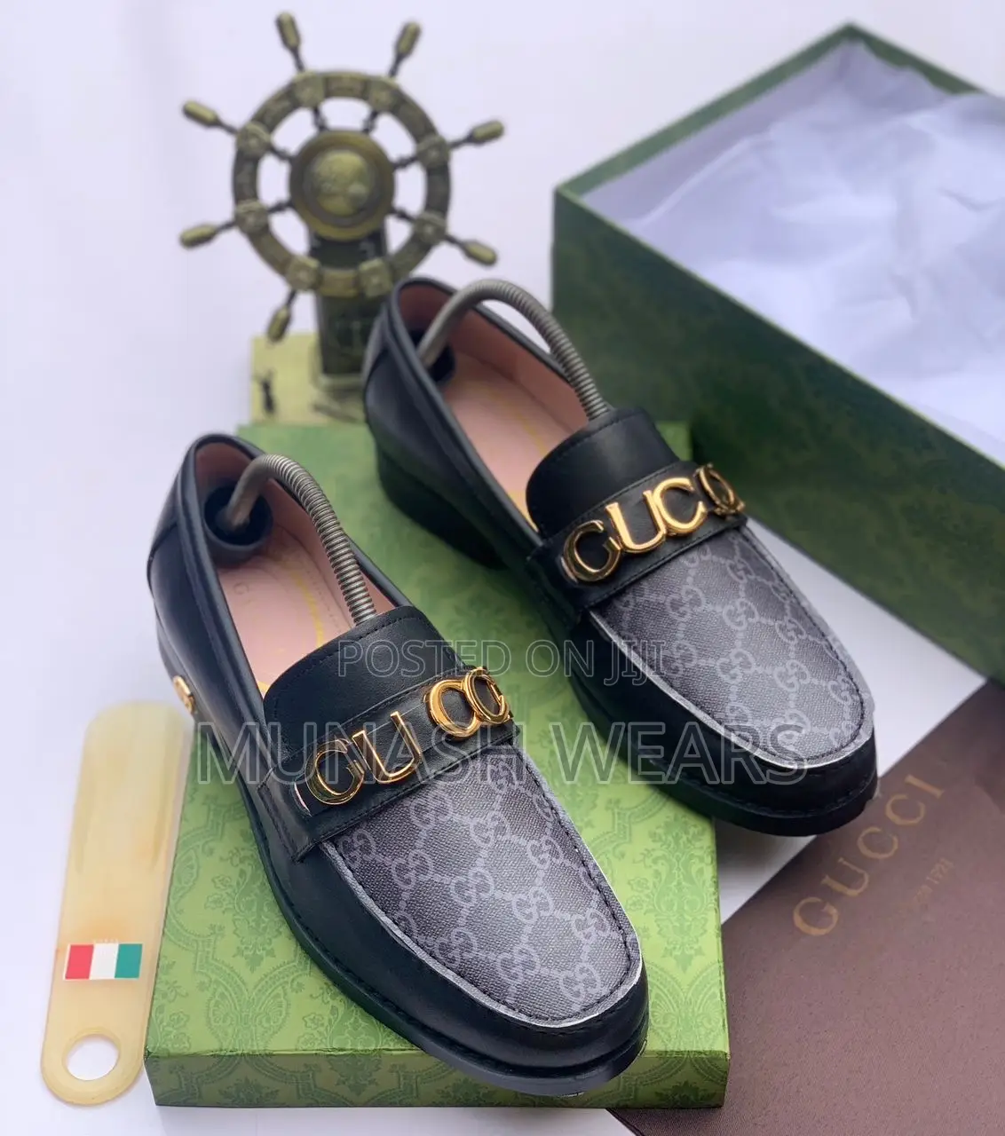 Men Leather Loafers Shoe