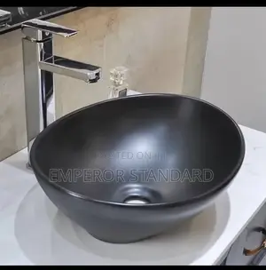 Black Ceramic Wash Hand Basin