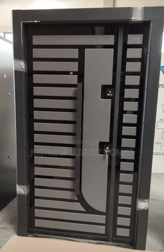 Gray Elegant Beauty Turkey Security Door
