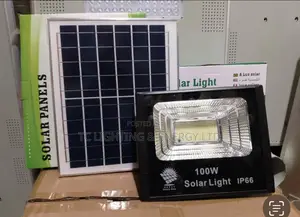 100w Solar Flood Light