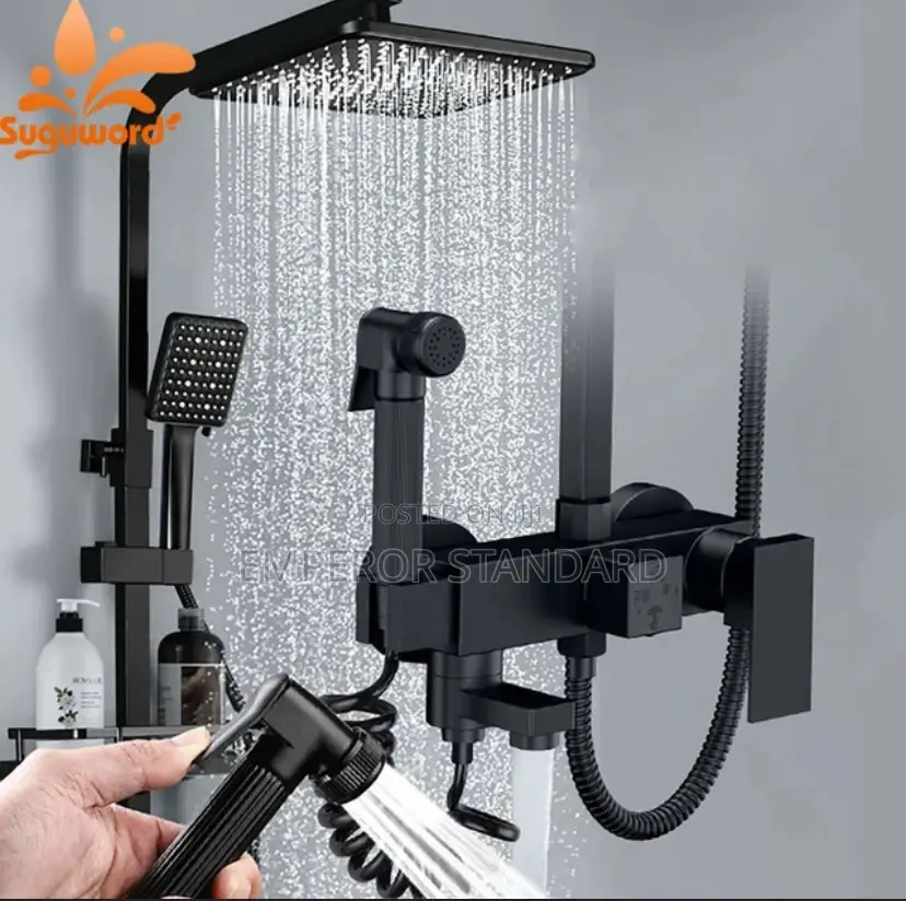 Black Standing Shower (Turkey)