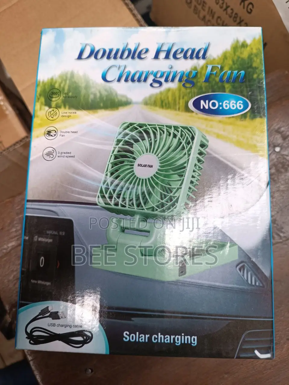 Solar Charhing Fan