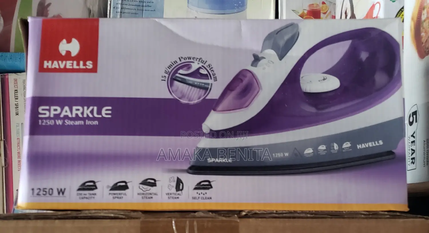 Steam Iron Sparkle