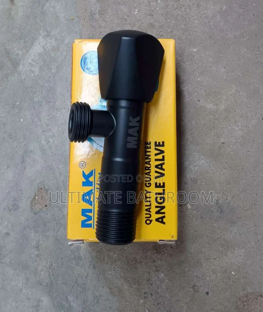 Black Mak Angle Valve