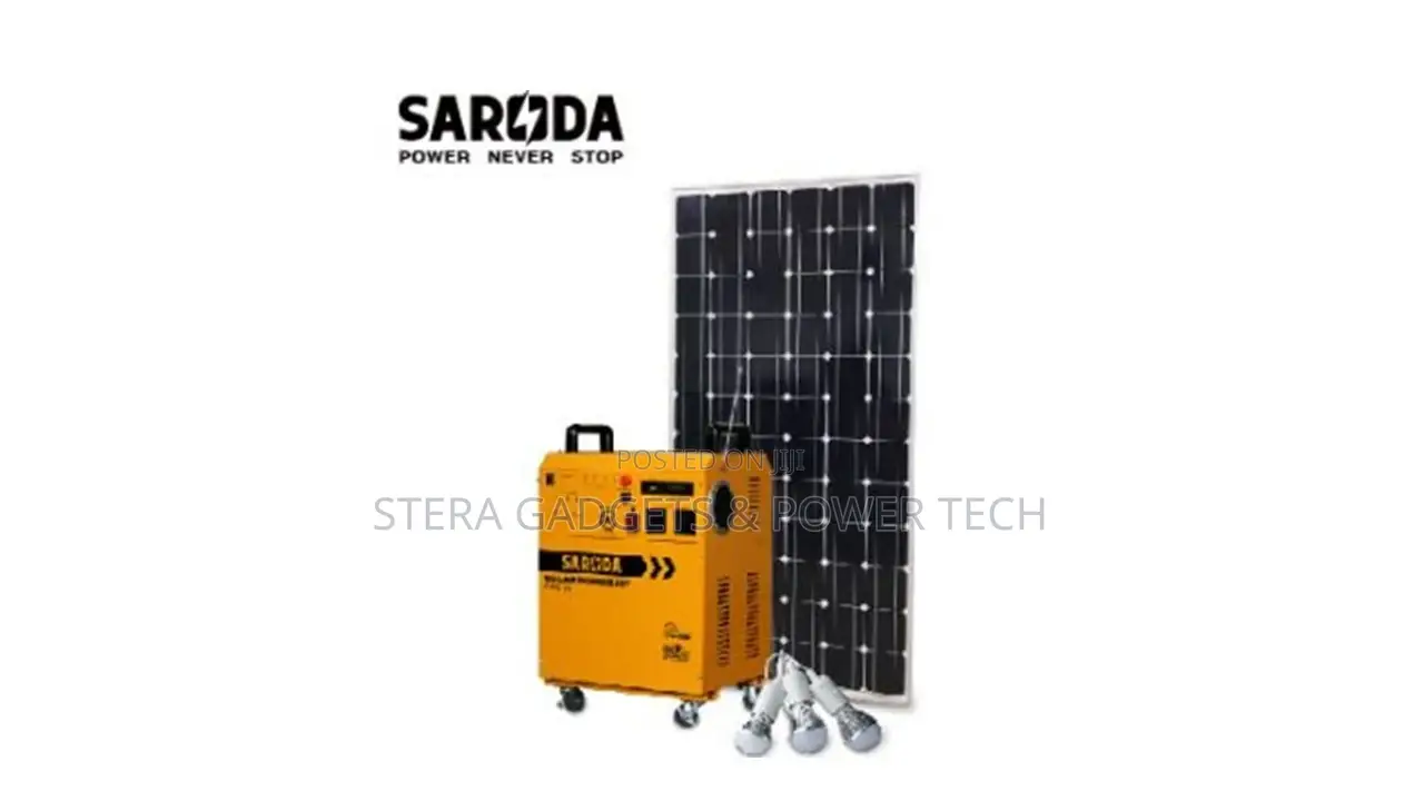 500W Off-Grid Solar Generator With Broadcasting Function