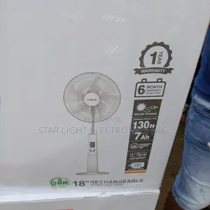 18 Inches Rechargeable Fan 7ah