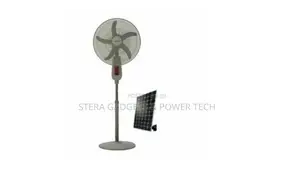 16” Solar Rechargeable Fan
